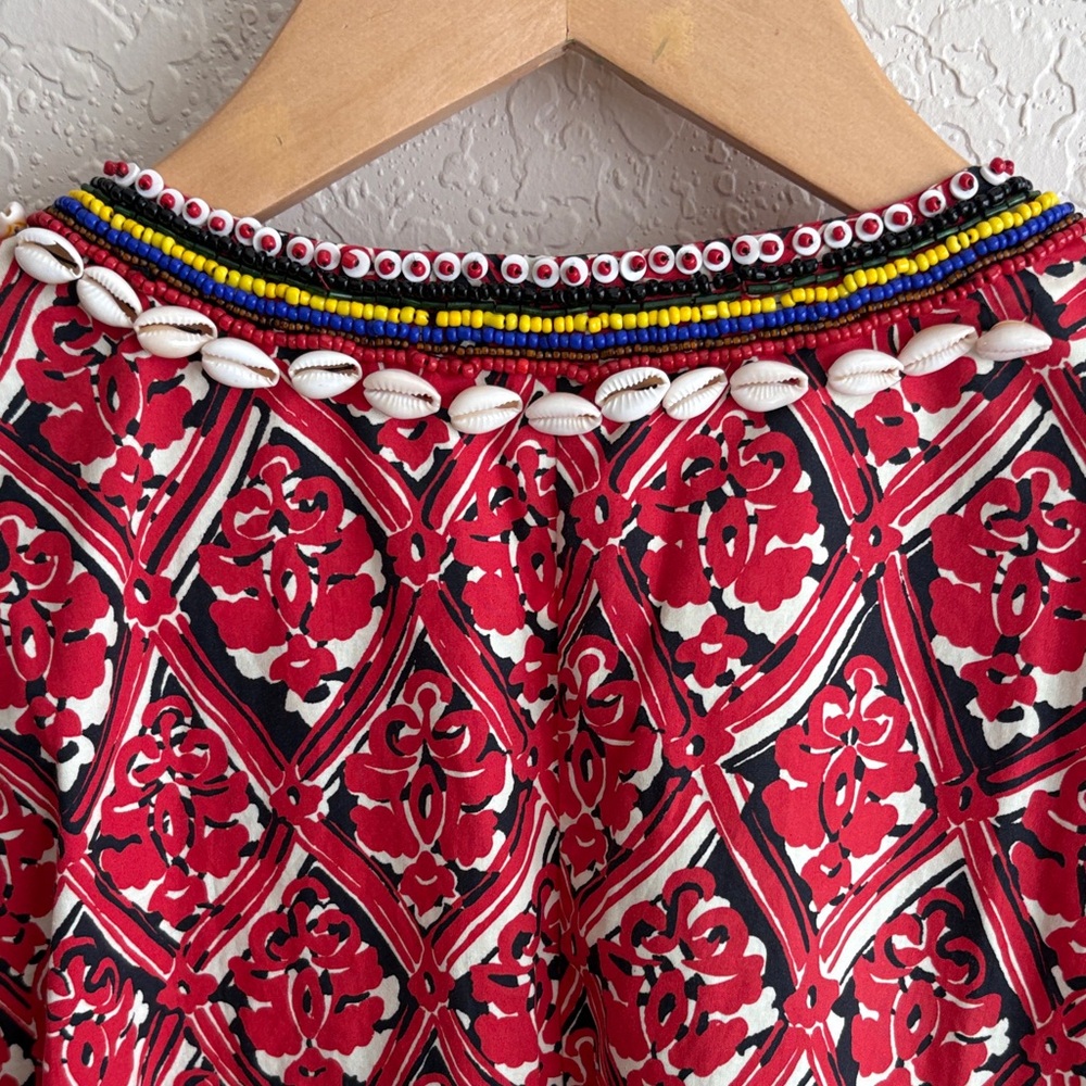 Vibrant Floral and Abstract Women's Tunic - Picture 5 of 6
